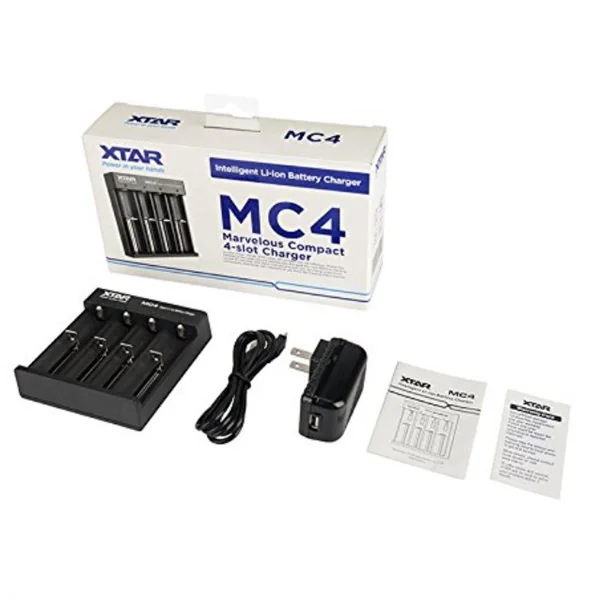 Xtar MC4 Battery Charger With UK Plug - Image 3