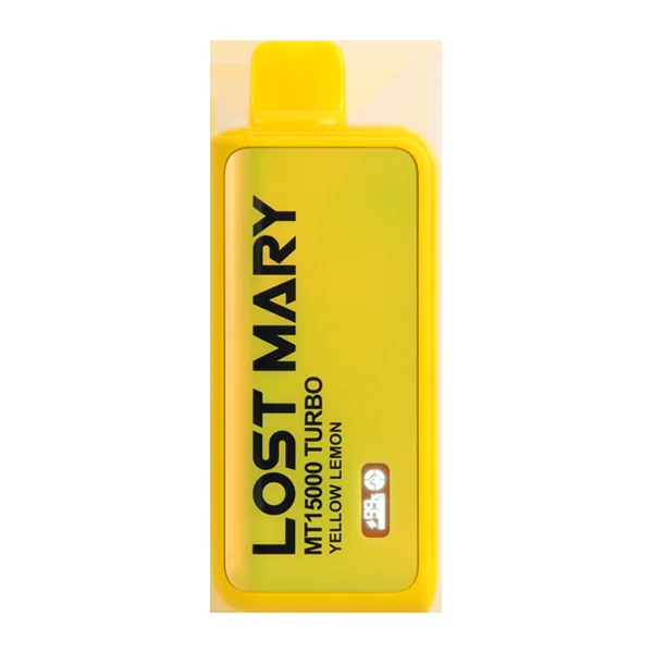 Yellow Lemon Lost Mary MT15000 Turbo