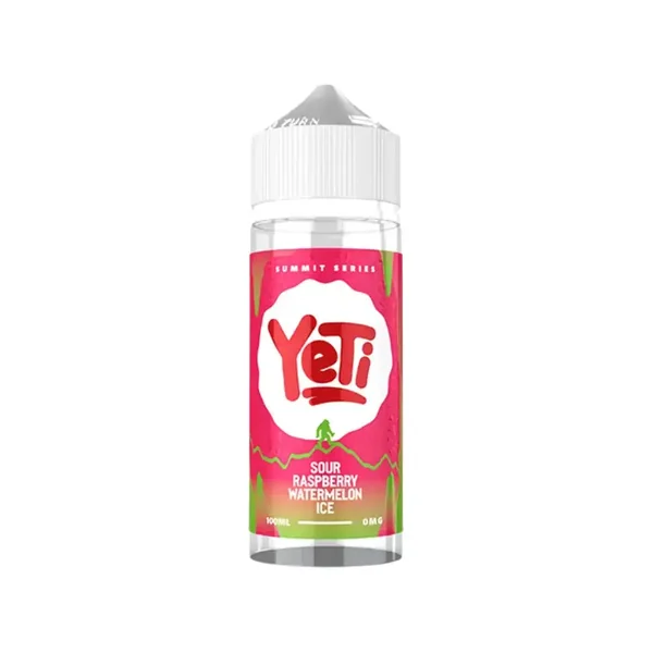 Yeti Summit Series Sour Raspberry Watermelon Ice 100ml E-liquid