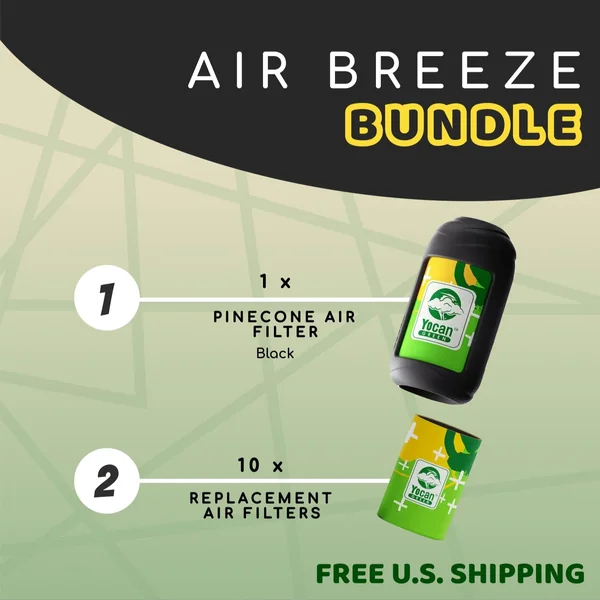 Yocan Air Breeze BUNDLE - Pinecone Black - Image 2