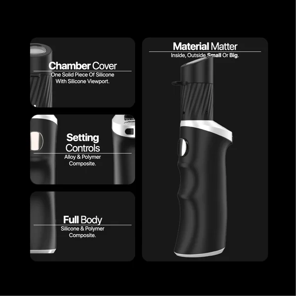 Yocan Black Phaser ACE 2 Concentrate Vaporizer - Image 10