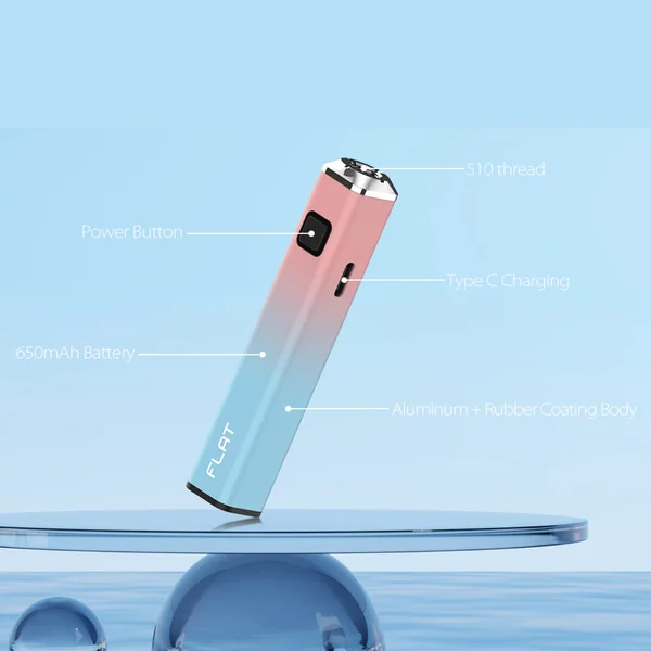 Yocan FLAT Series Dab Pen 510 Thread Battery - Image 31