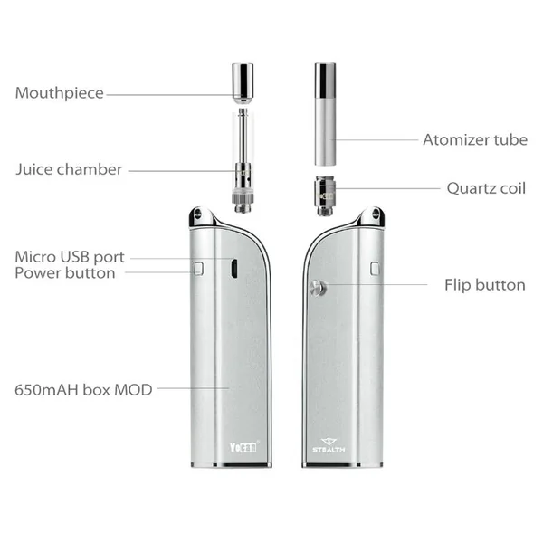 Yocan Stealth Box Mod Vape Kit - Image 2
