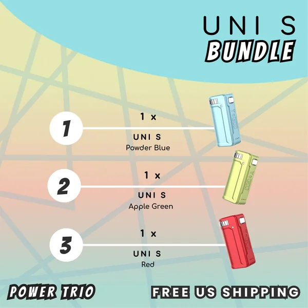 Yocan UNI S Trio BUNDLE - BGR - Image 2