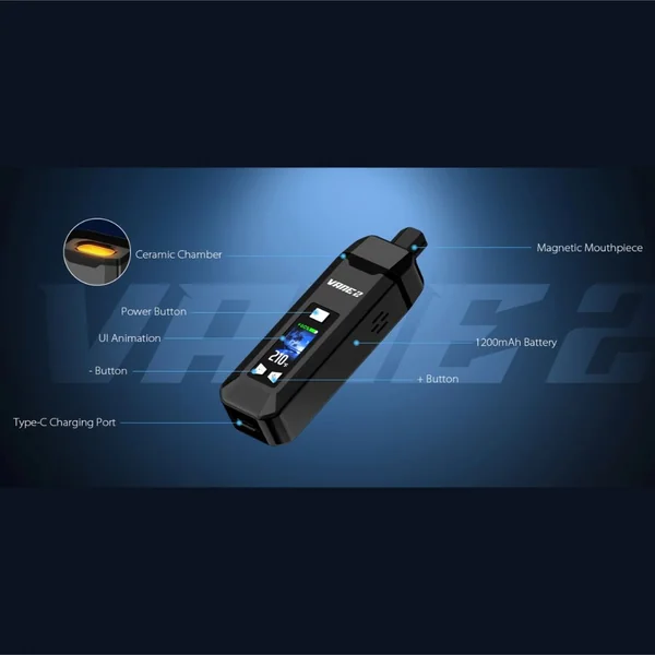 Yocan Vane 2 – Upgraded OLED Dry Herb Vaporizer with Convection - Image 10