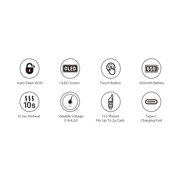 Yocan Ziva Pro Smart Vaporizer Mod - Image 3