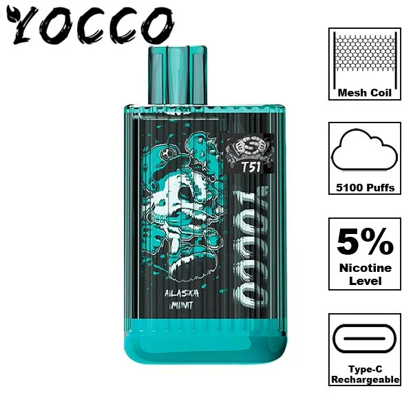 Yocco T51 Disposable Vape 13mL - Image 2
