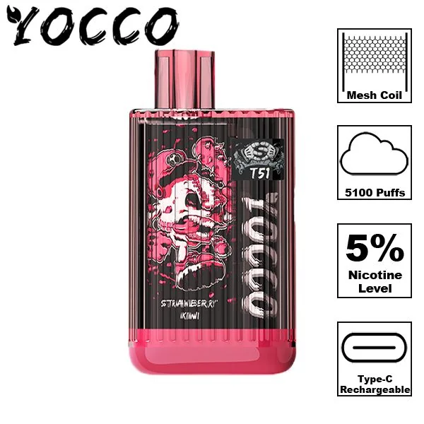 Yocco T51 Disposable Vape 13mL - Image 3