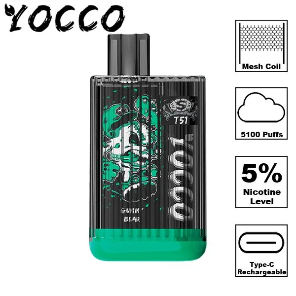 Yocco T51 Disposable Vape 13mL - Image 4