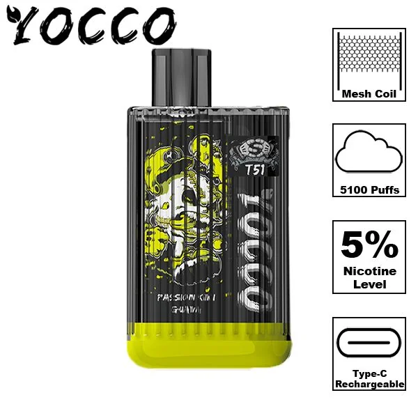 Yocco T51 Disposable Vape 13mL - Image 6
