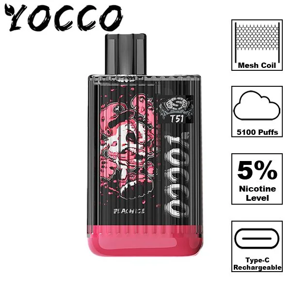 Yocco T51 Disposable Vape 13mL - Image 8