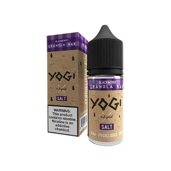 Yogi Salt E-Liquid Blackberry Granola Bar 30ml
