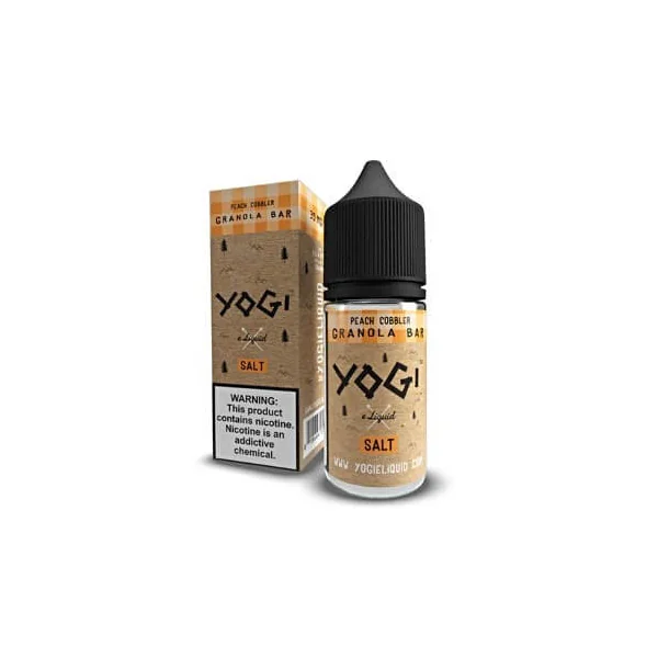 Yogi Salt Peach Cobbler Granola Bar E-Liquid 30ml