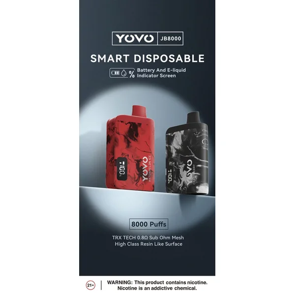 Yovo JB8000 Disposable Vape Device - Image 24