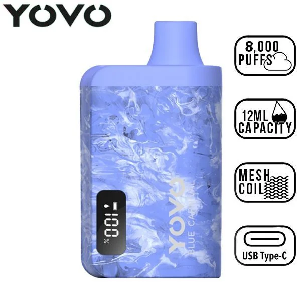 Yovo JB8000 Puffs Disposable Vape 5 Pack - Image 2