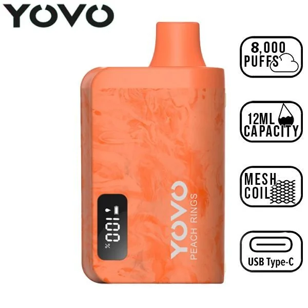 Yovo JB8000 Puffs Disposable Vape 5 Pack - Image 11