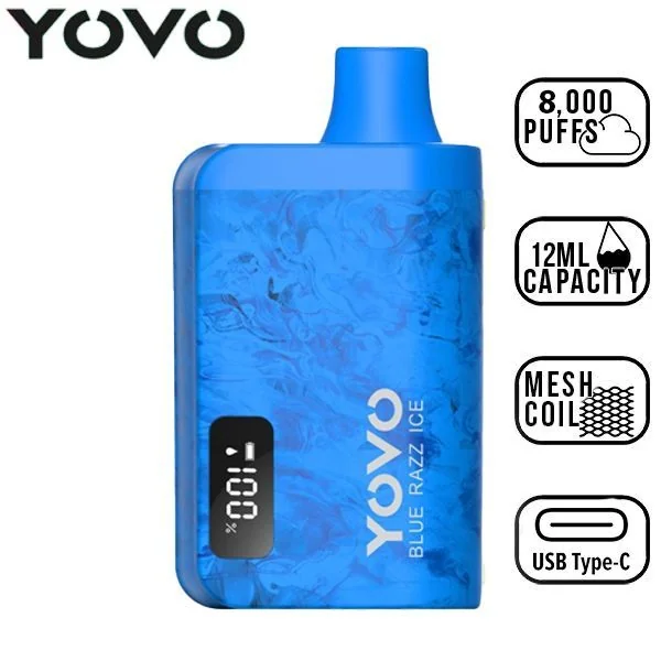 Yovo JB8000 Puffs Disposable Vape 5 Pack - Image 3