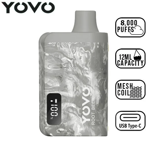 Yovo JB8000 Puffs Disposable Vape 5 Pack - Image 4