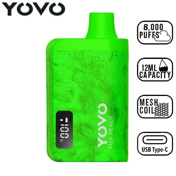 Yovo JB8000 Puffs Disposable Vape 5 Pack - Image 7