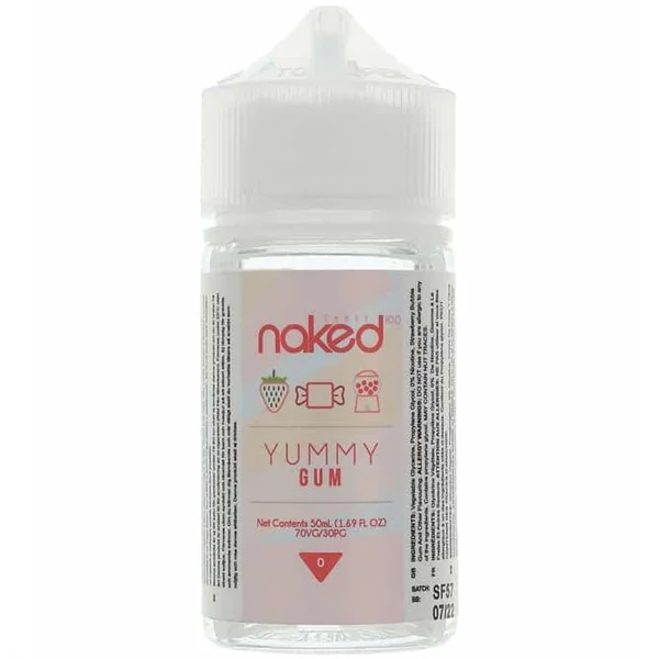 Yummy Gum E Liquid 50ml by Naked 100