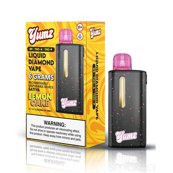 Yumz 6g THCA Blend Disposable Vape - Lemon Cake