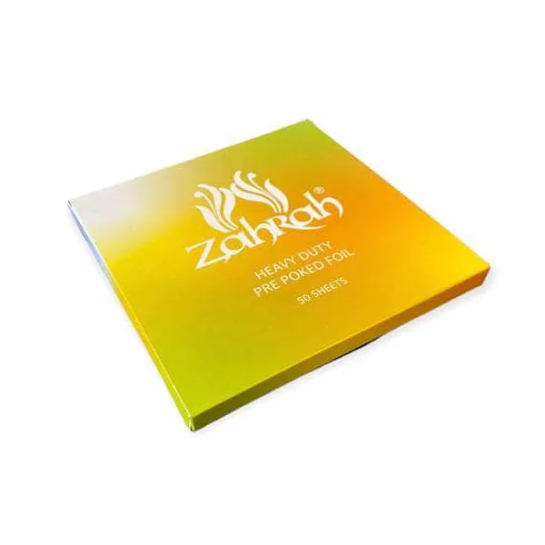 Zahrah Foil Sheets for Hookah