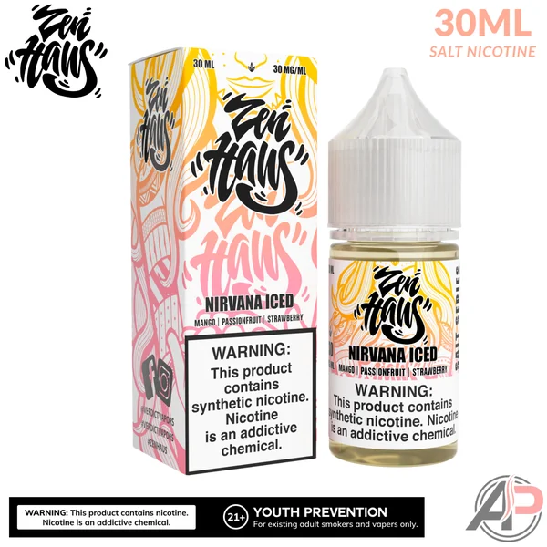 Zen Haus Nirvana Iced Salt Nicotine 30mL