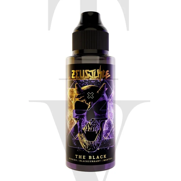 ZEUS JUICE THE BLACK 100ML SHORTFILL E-LIQUID
