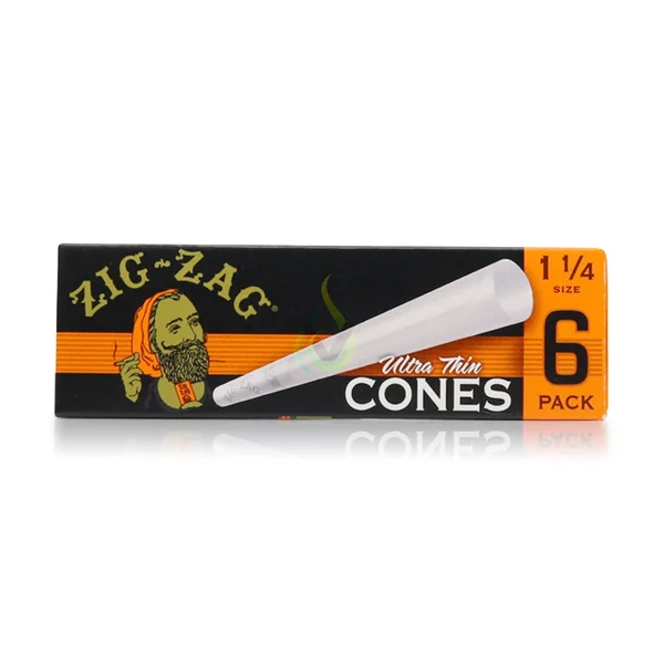 Zig Zag 1 1/4 Ultra Thin Cones - Image 2
