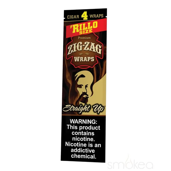 Zig Zag Flavored 'Rillo Blunt Wraps (4-Pack)