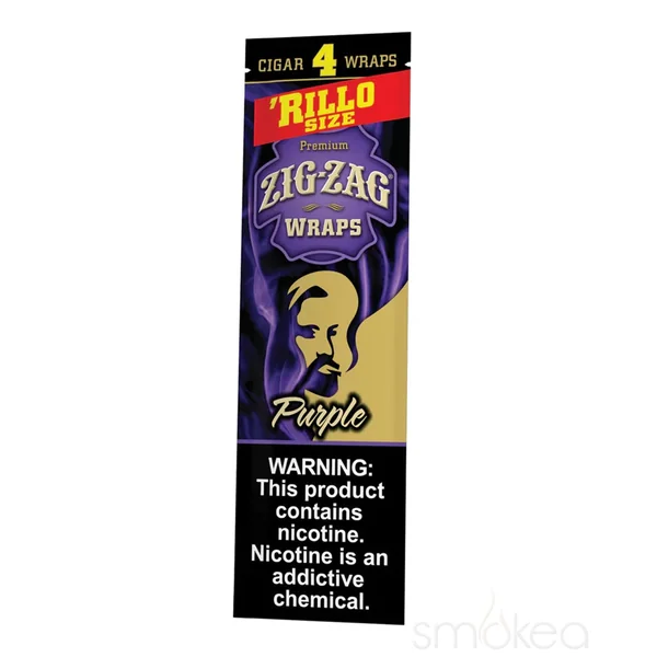 Zig Zag Flavored 'Rillo Blunt Wraps (4-Pack) - Image 6