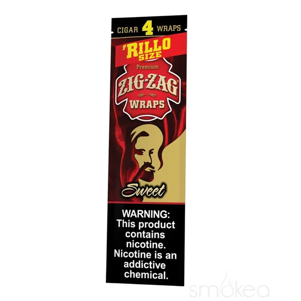 Zig Zag Flavored 'Rillo Blunt Wraps (4-Pack) - Image 8