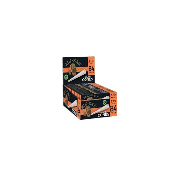 Zig Zag Ultra Thin Cones 1¼ Size 24ct (12/pack)
