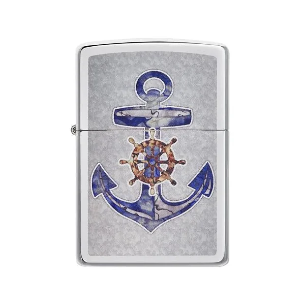 Zippo Lighter - Anchor Design
