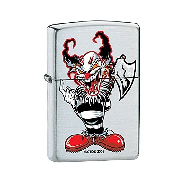 Zippo Lighter - Ax Clown