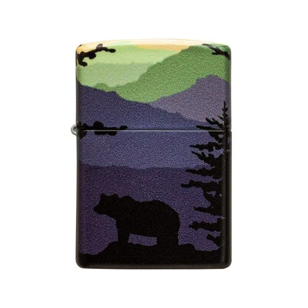 Zippo Lighter - Bear Landscape Design