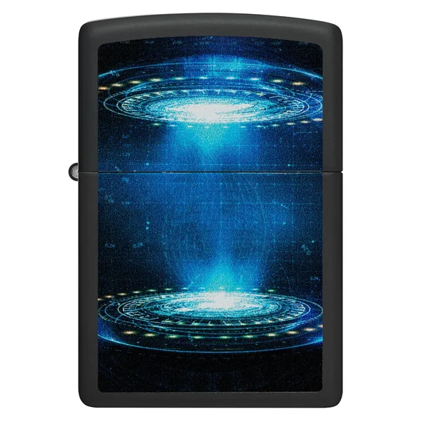 Zippo Lighter - Black Light UFO