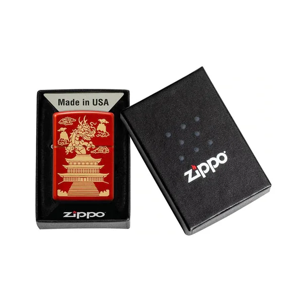 Zippo Lighter - Chinese Towering Dragon - Image 2
