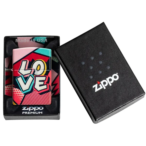 Zippo Lighter - Comic Love - Image 2