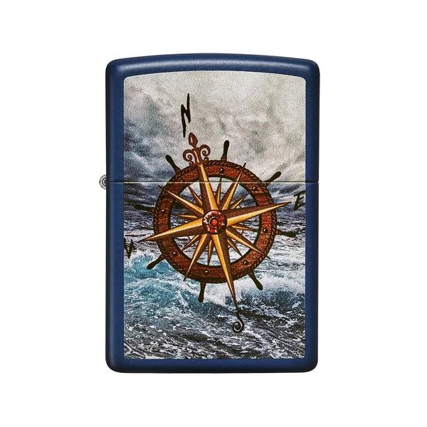 Zippo Lighter - Compass Design