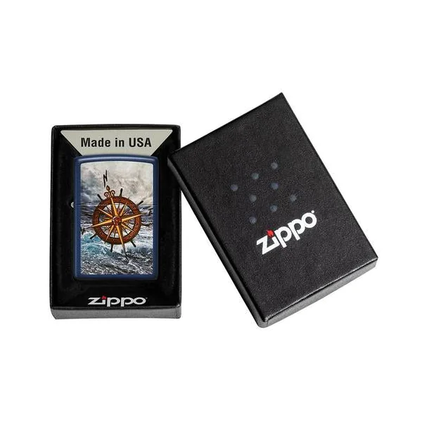 Zippo Lighter - Compass Design - Image 2