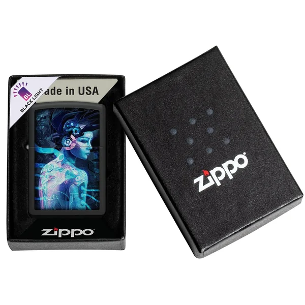 Zippo Lighter - Cyber Woman - Image 3