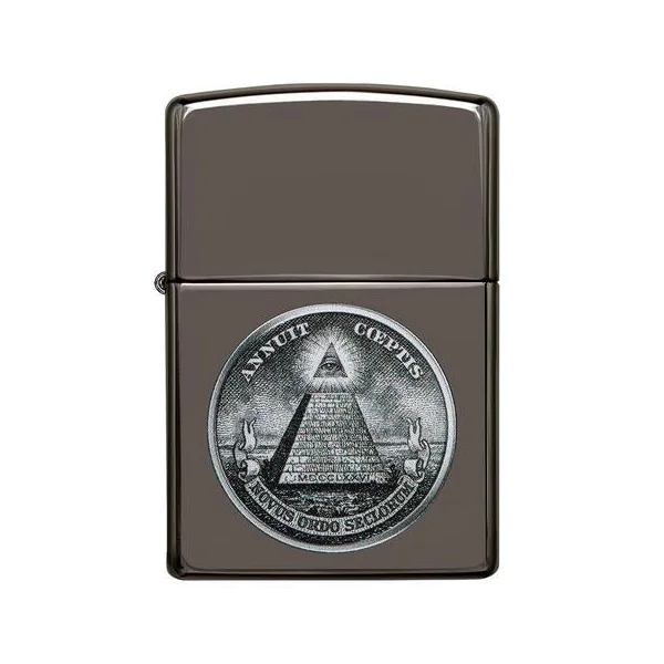 Zippo Lighter - Dollar Design