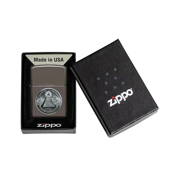 Zippo Lighter - Dollar Design - Image 2