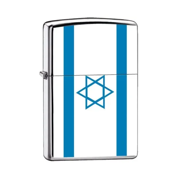Zippo Lighter - Flag of Israel
