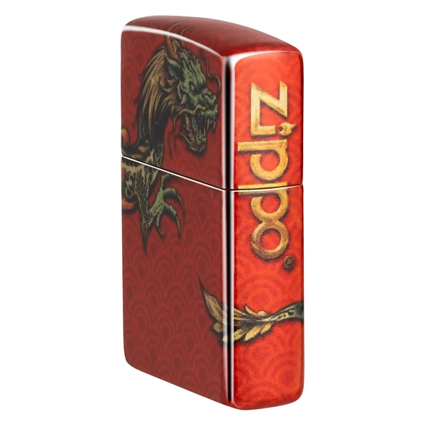 Zippo Lighter - Geometric Dragon - Image 2