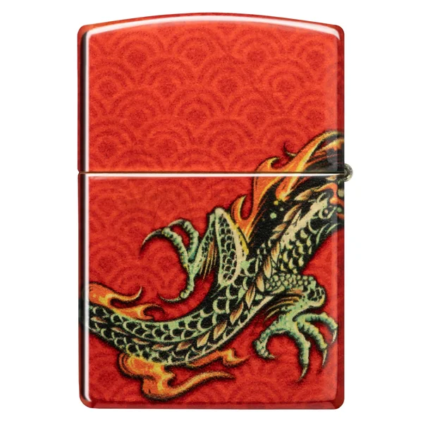 Zippo Lighter - Geometric Dragon - Image 3