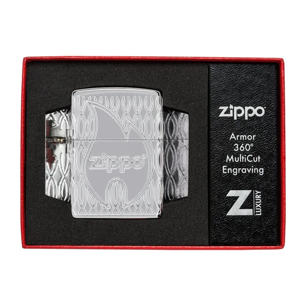 Zippo Lighter- Geometric Flame - Image 3