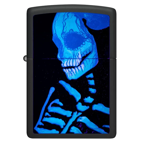 Zippo Lighter - Glowing Skull - Image 3