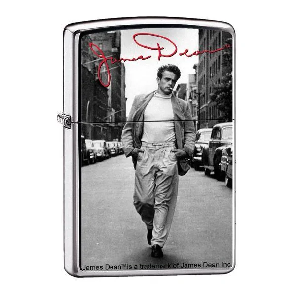 Zippo Lighter - James Dean Street High Polish Chrome